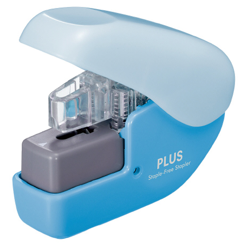 たのめーる】プラス 針なしホッチキス ペーパークリンチ ミニ 4枚とじ