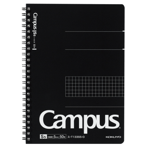 たのめーる】コクヨ キャンパス ツインリングノート A5 5mm方眼罫