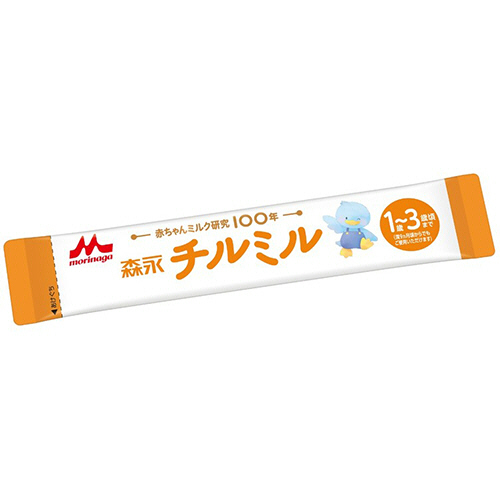たのめーる】森永乳業 乳児用ミルク チルミル スティックタイプ 14g/本