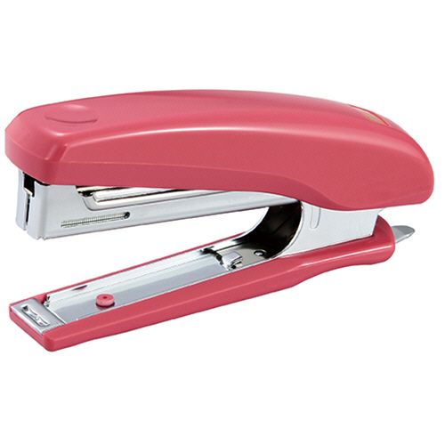 たのめーる】マックス ホッチキス 20枚とじ ピンク HD-10D 1個の通販