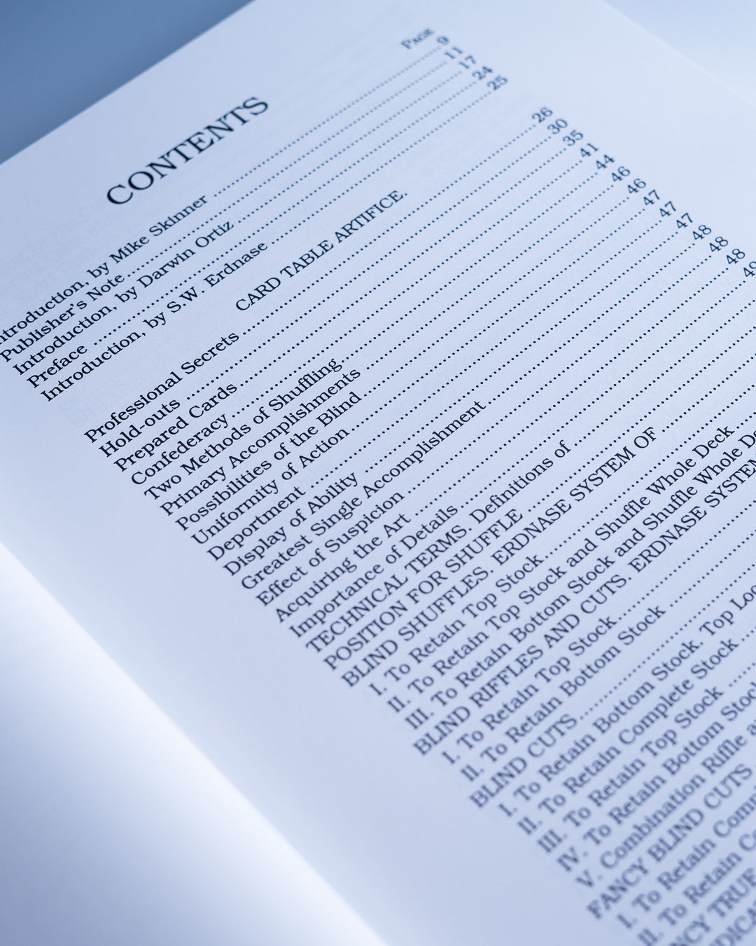 Annotated Erdnase – Tannen's