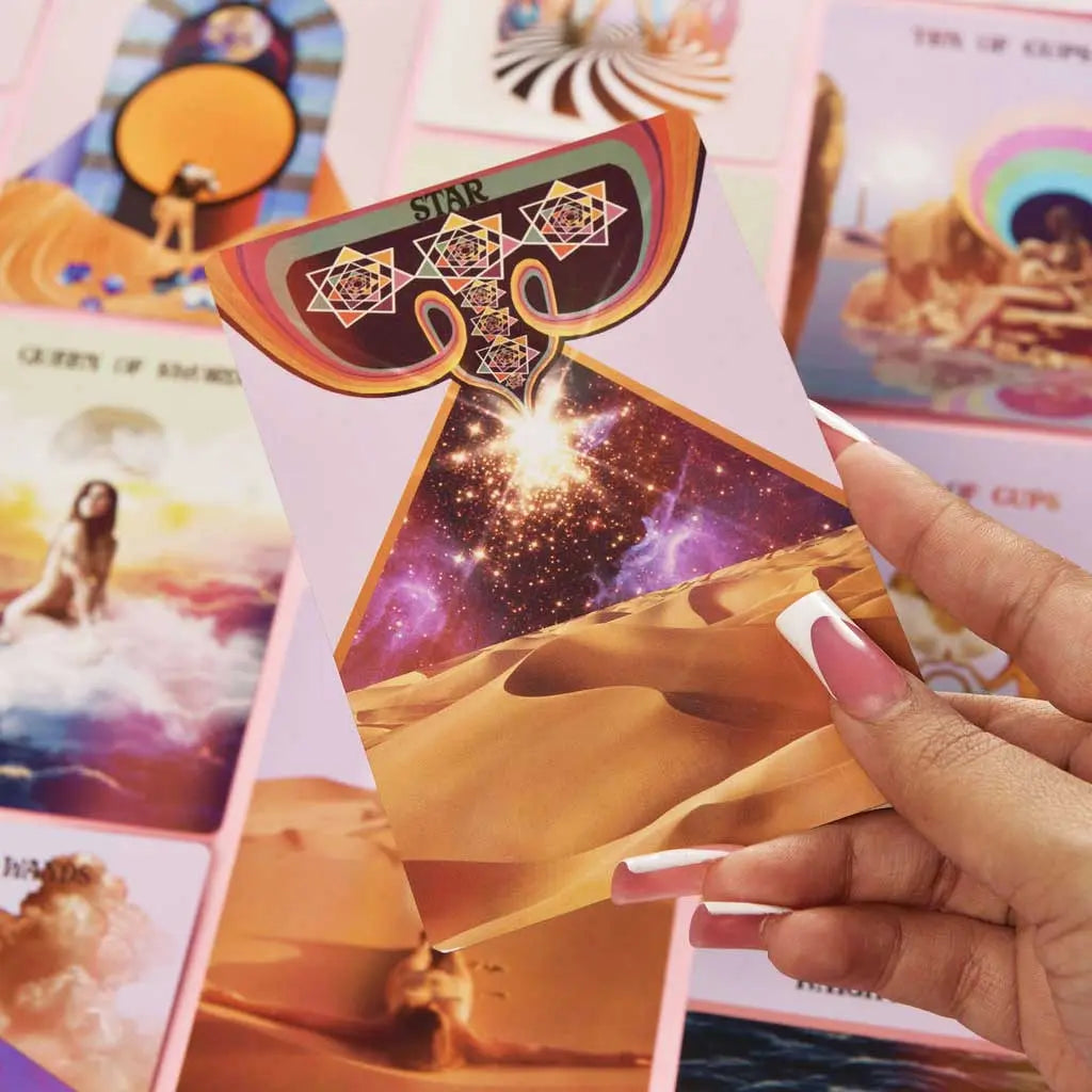 She Wolfe Tarot | Fourth Edition by SERPENTFIRE | Pink Tarot Deck