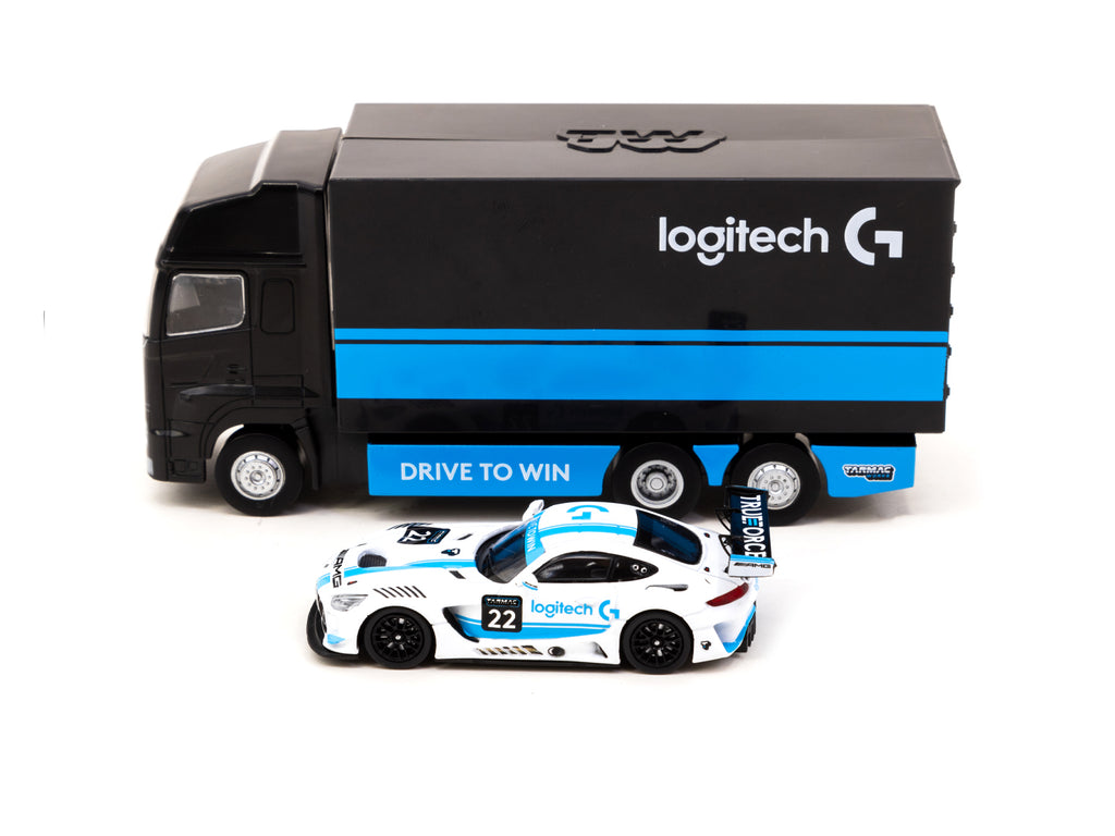 Mercedes-AMG GT3 Logitech G Race with Plastic Truck Packaging