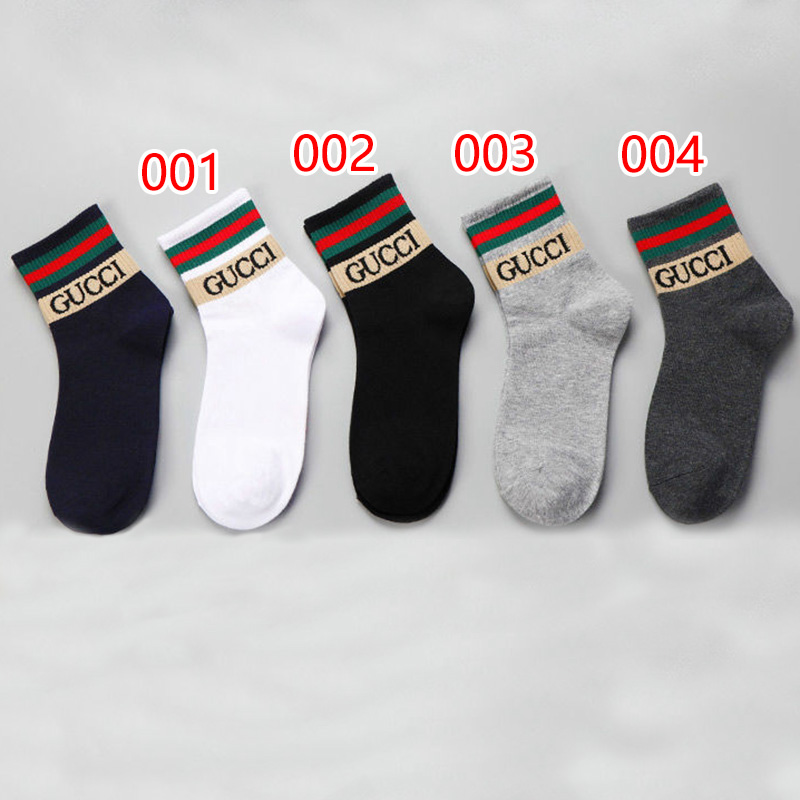 グッチ激安靴下 メンズ ビジネスgucciソックス5足セットアウトドア
