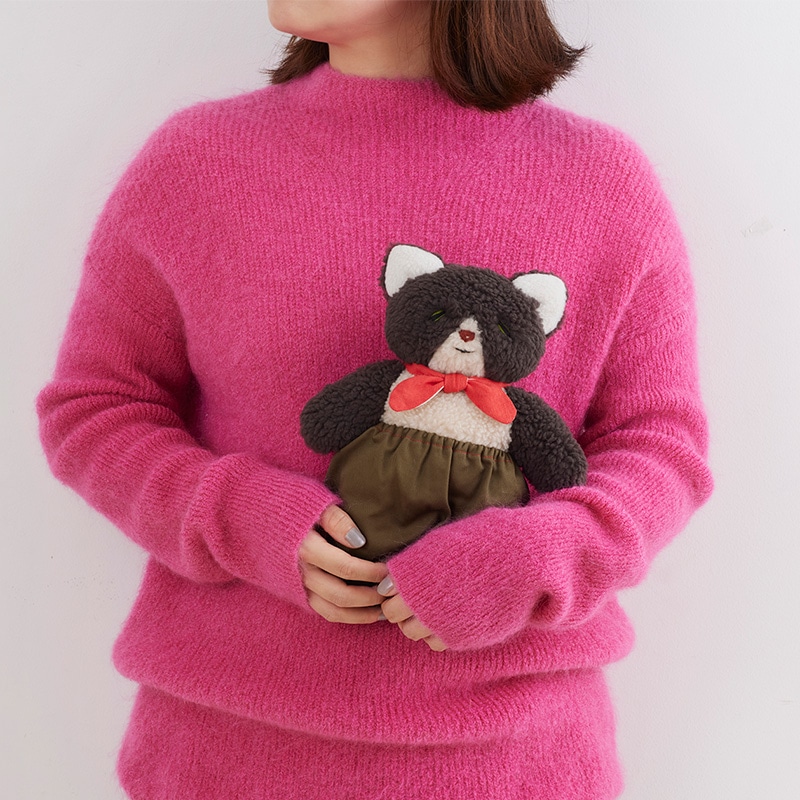 そぼろさんの縫いぐるみ〈ハチワレさん〉: キット｜手づくりタウン by