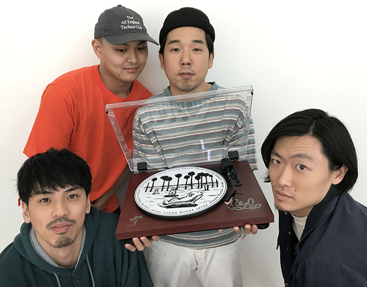 never young beach × TEAC オリジナルアナログターンテーブル『TN