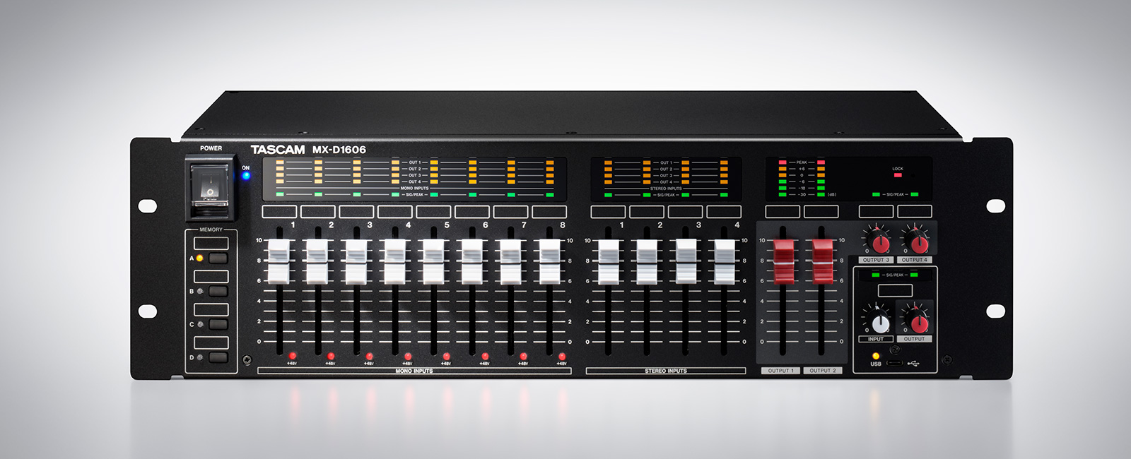 JVCケンウッド・公共産業システム社との共同開発 設備用ラックマウント