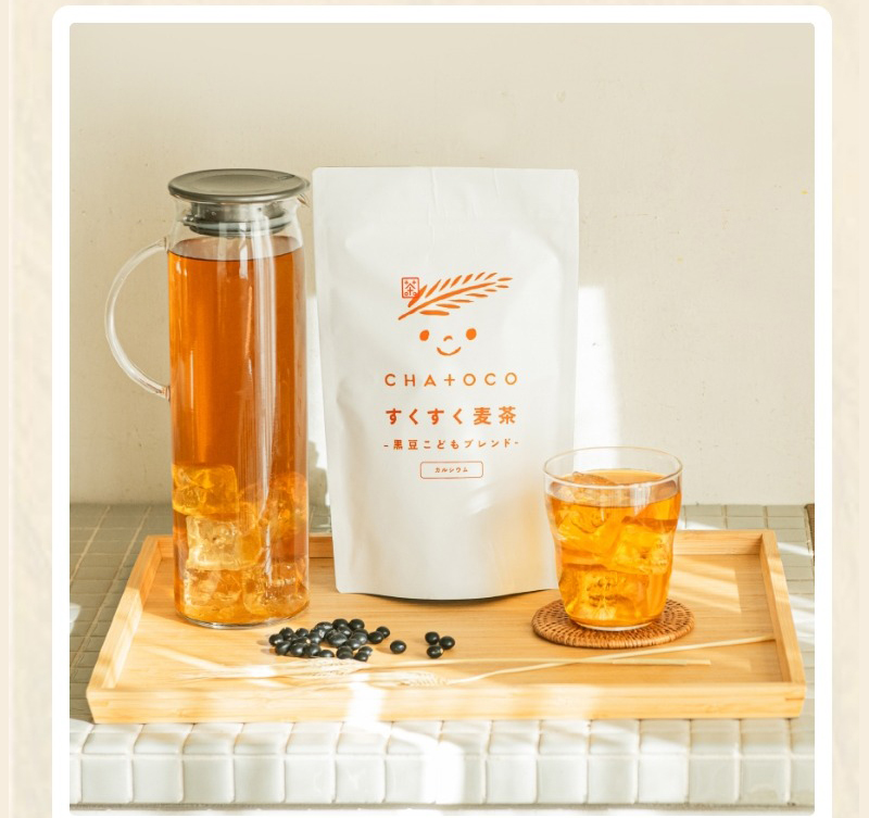 CHA+OCO すくすく麦茶 黒豆こどもブレンド30個入 | お茶の通販・ギフト