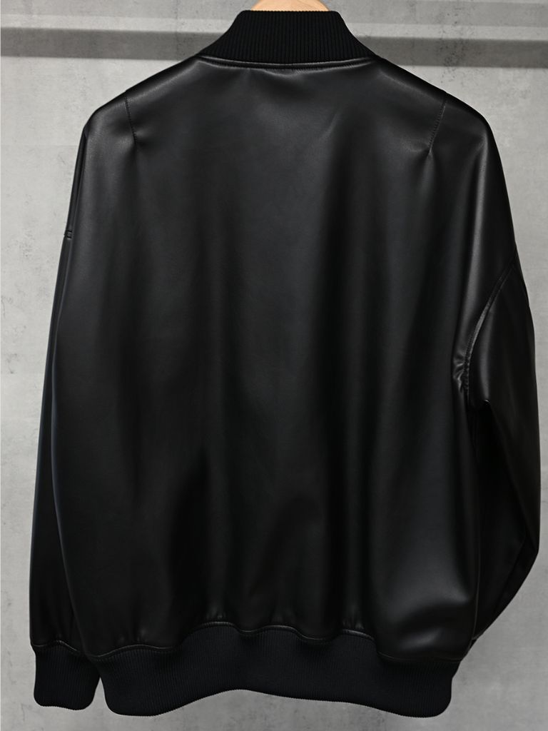 RESOUND CLOTHING - 《予約9月1日18時締め》 leather Varsity jacket
