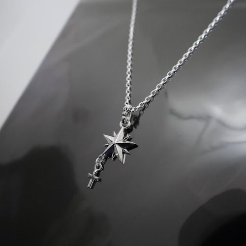 GODSIZE - 《受注生産》10P STAR with CROSS NECKLACE / 10ピークス