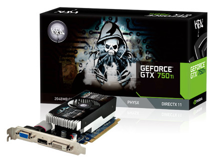 KFA2 Launches the GTX 750TI OC and GTX 750 OC Graphics Cards
