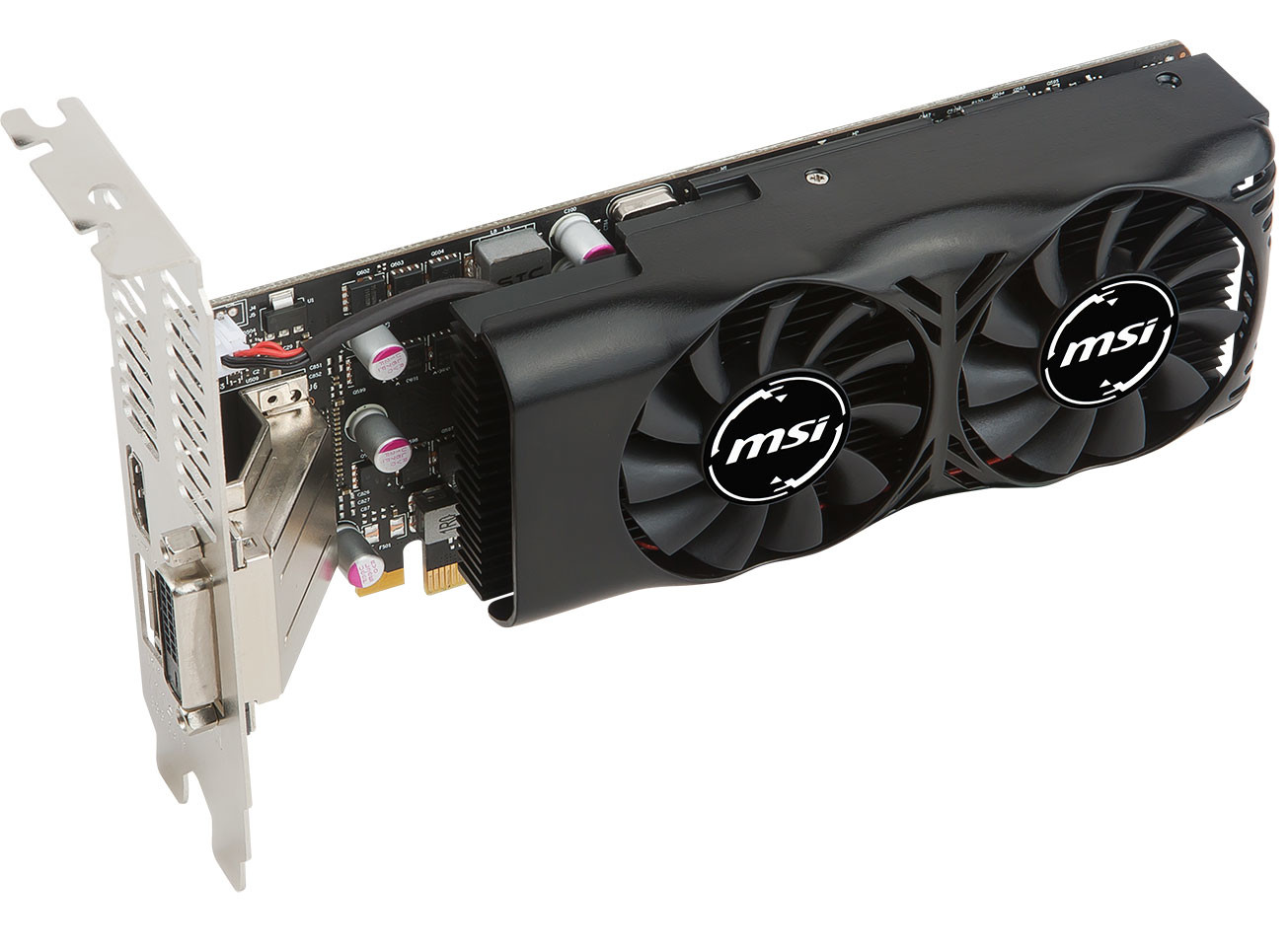 MSI Unveils GeForce GTX 1050 Ti Low-profile Graphics Card