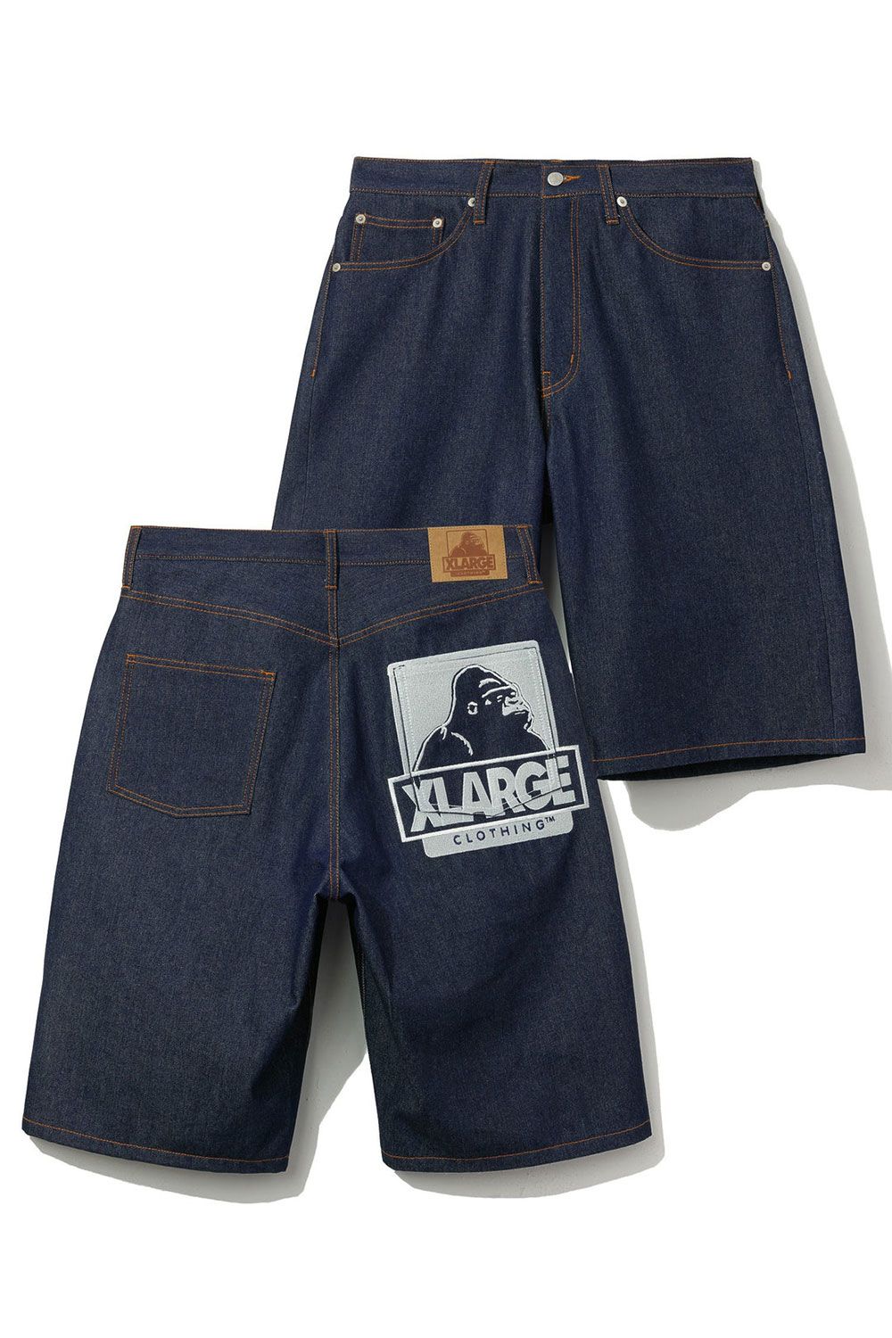 XLARGE - [ラスト1点 サイズ34inch] OG DENIM SHORT PANTS