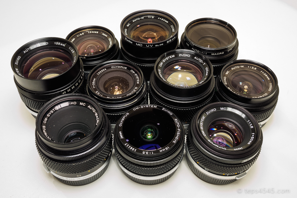 私のレンズ – 手元にあるオールドレンズ達の一覧 | TEPS Notebook