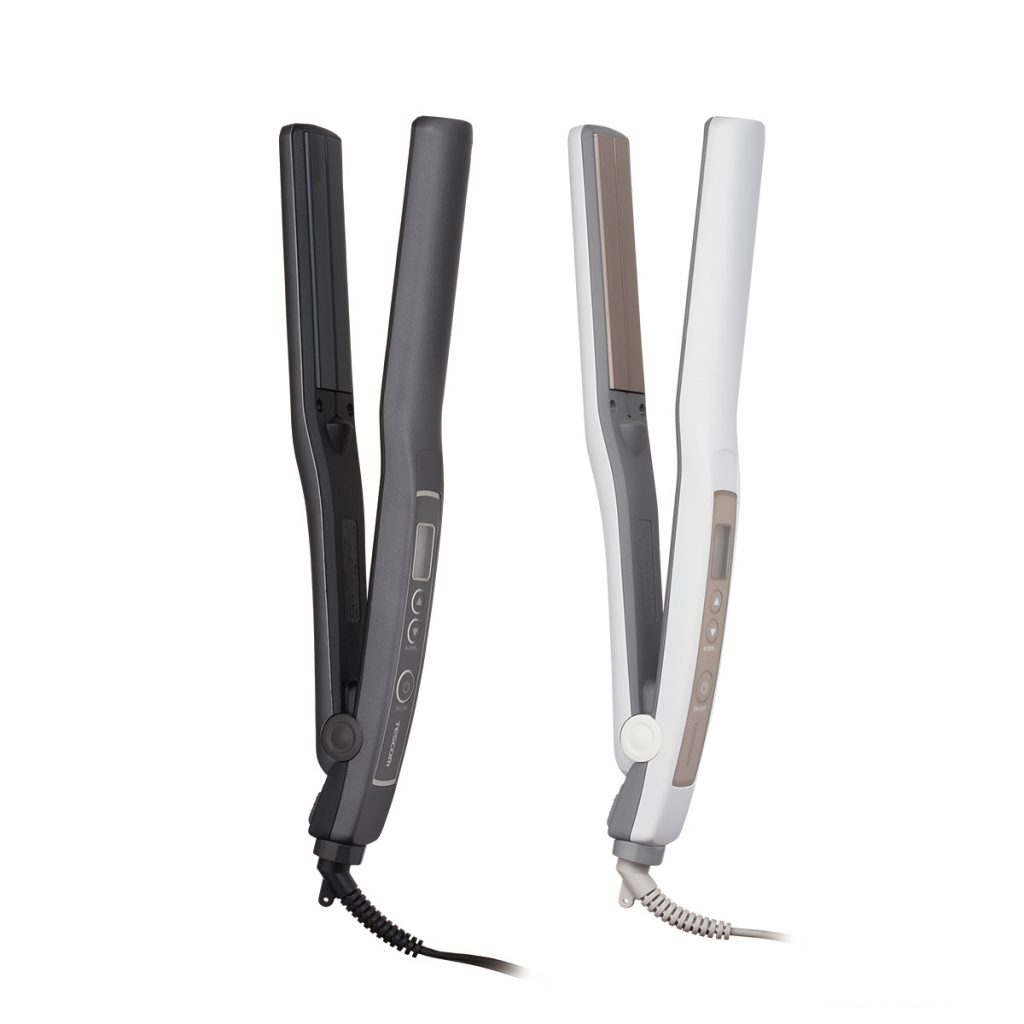 髪の根元から毛先まで逃さず、簡単艶めきストレート テスコム