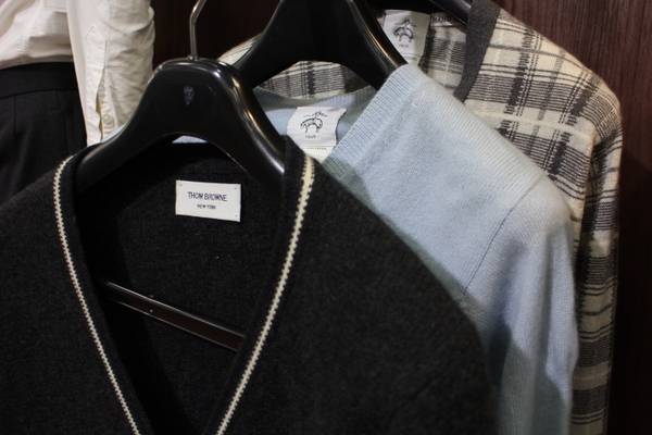秋物続々入荷中！！【Thom Brawne(トムブラウン)】【BLACK FLEECE