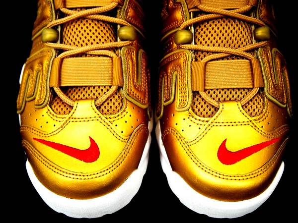 シュプ×モアテン】SUPREME×NIKE MORE UPTEMPO【シュプテン/ゴールド