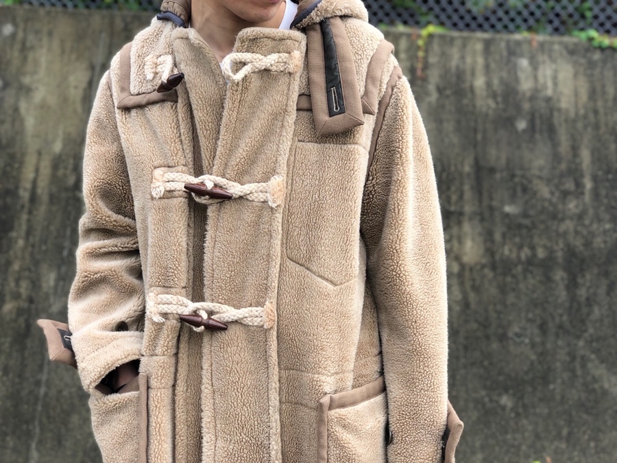 sacai / サカイより17AWコレクションのボアダッフルコートをご紹介