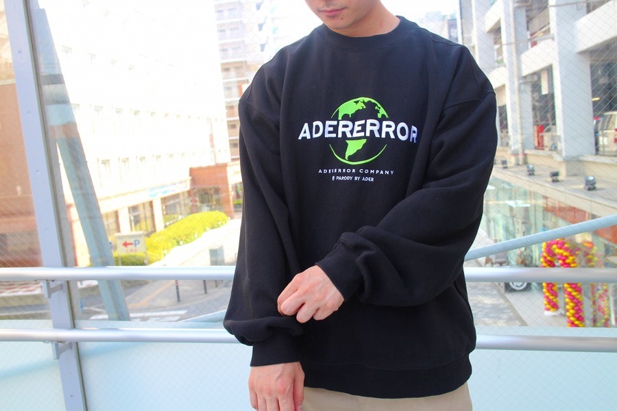 ADER Error/アーダーエラー】よりロゴスウェットが買取入荷。[2020.06