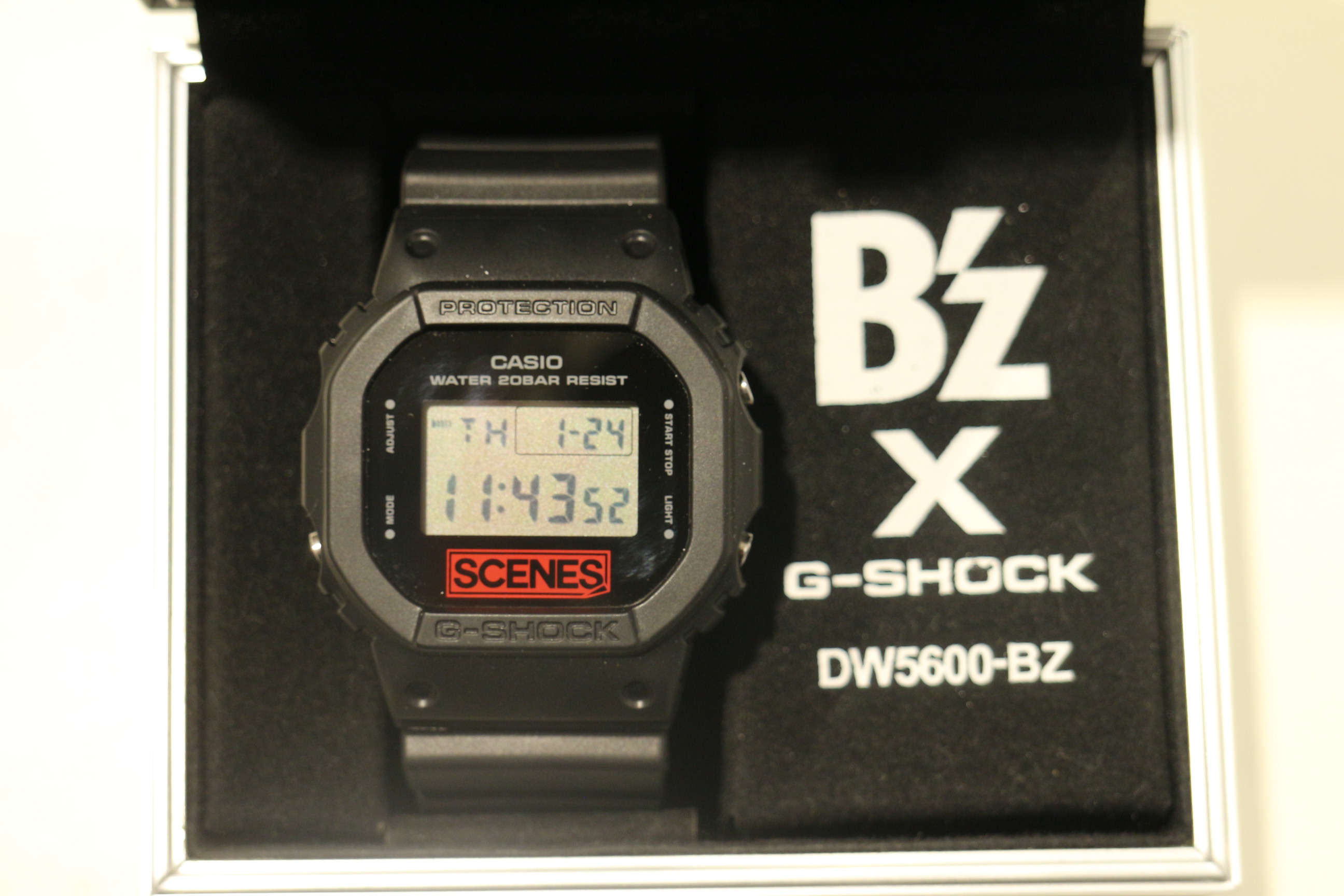 G-SHOCK(ジーショック)×B'z（ビーズ）より、30周年記念モデルGW-5600BZ
