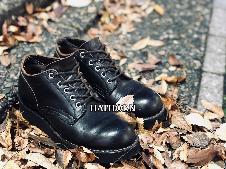 HATHORN/ハソーンよりオックスフォードシューズのご紹介です