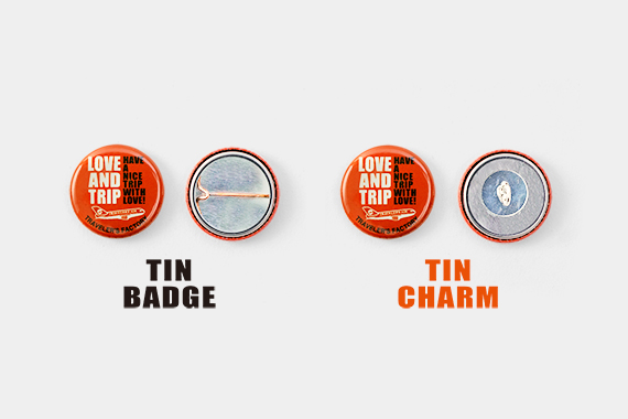 LOVE AND TRIP カンバッジ トラベラーズファクトリー 公式オンライン