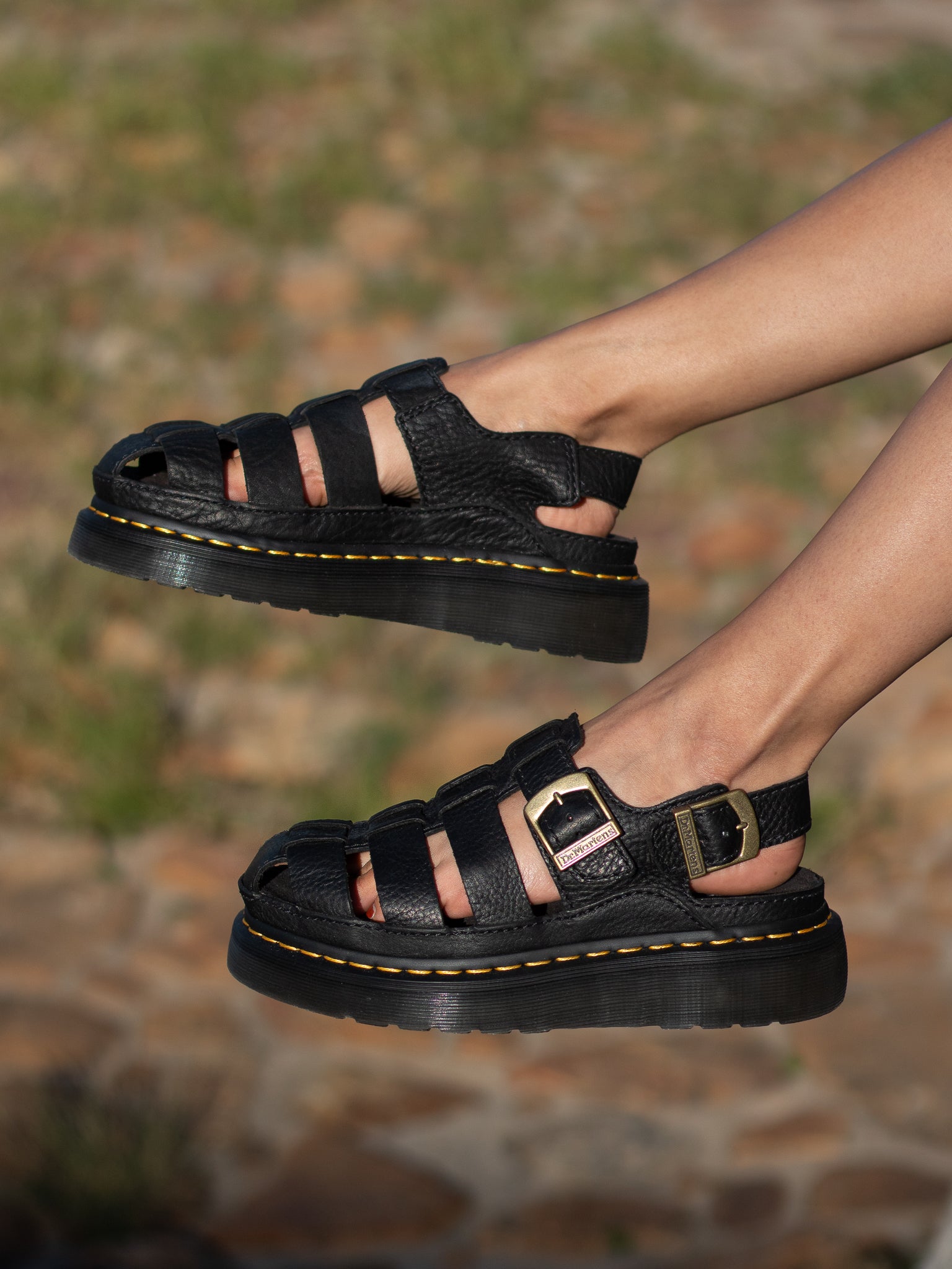 DR. MARTENS WRENLIE BLACK – That Shoe Lady