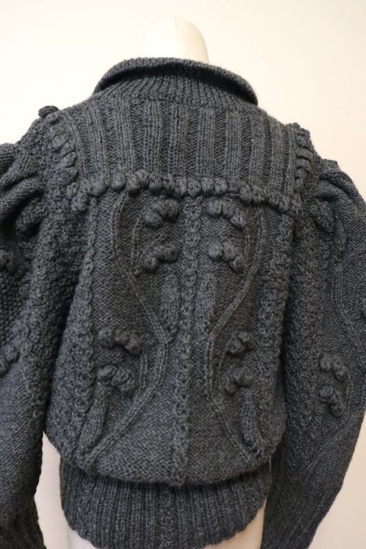 SIIILON Cathedral knit cardigan grey - The Galaxy Harmony!!!!