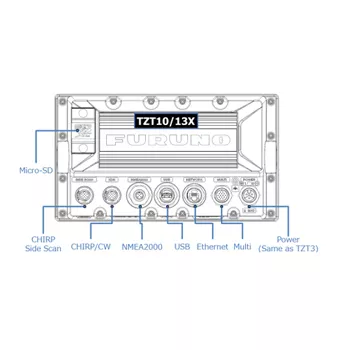 Furuno TZTouchXL 13” Chartplotter Fishfinder | The GPS Store