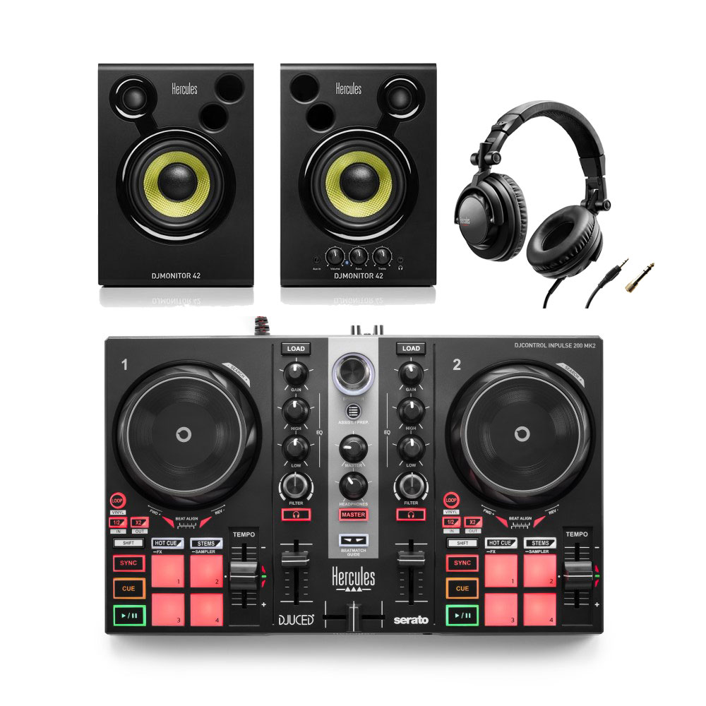 Hercules Inpulse 200 MK2 DJ Equipment Package