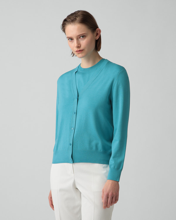 2025年 今季 セオリーリュクス Fabius Stormi Cardigan Fabius Stormi