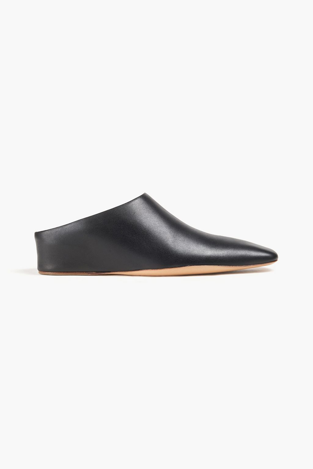 JIL SANDER レザー ウェッジミュール | THE OUTNET (アウトネット)