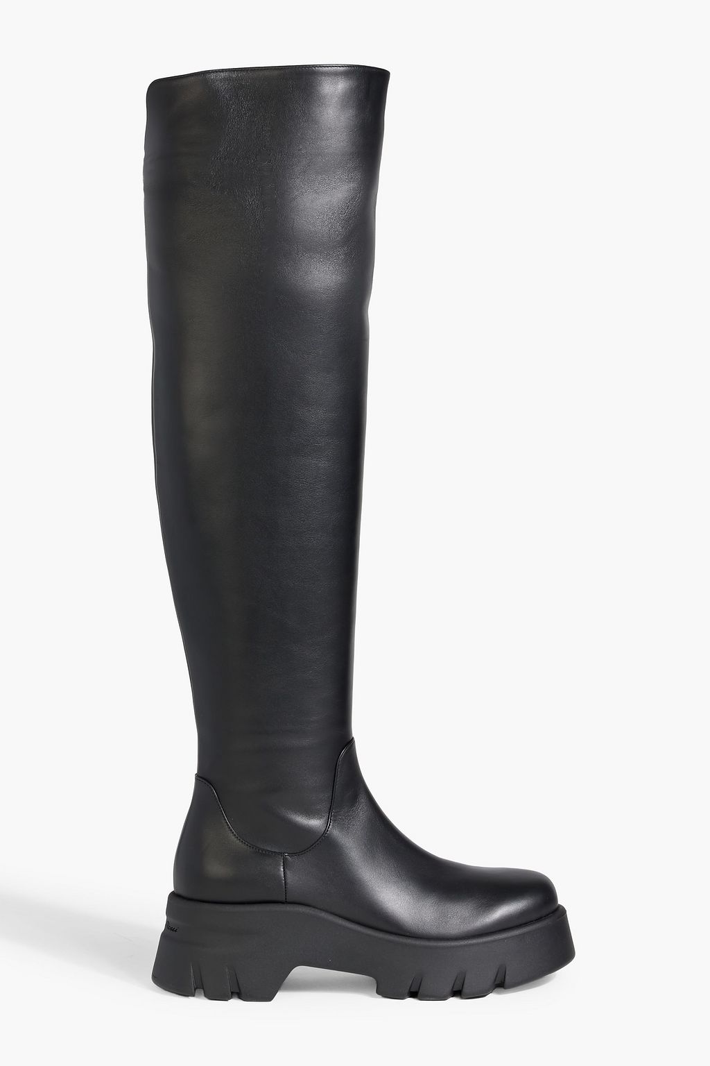 GIANVITO ROSSI Montey leather platform over-the-knee boots | THE