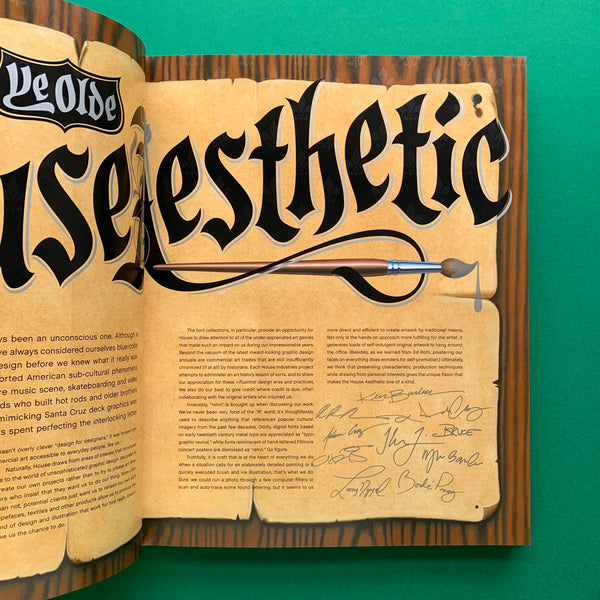 House Industries (With free fonts CD-ROM) – The Print Arkive