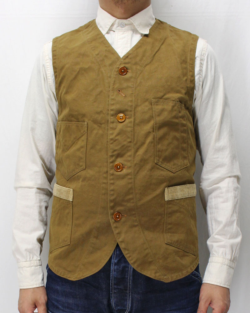 フリーホイーラーズ 【コンダクターベスト ＜レッドベージュ＞ ドライ