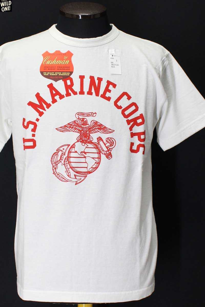 クッシュマン 【26836 リサイクルコットンTシャツ 