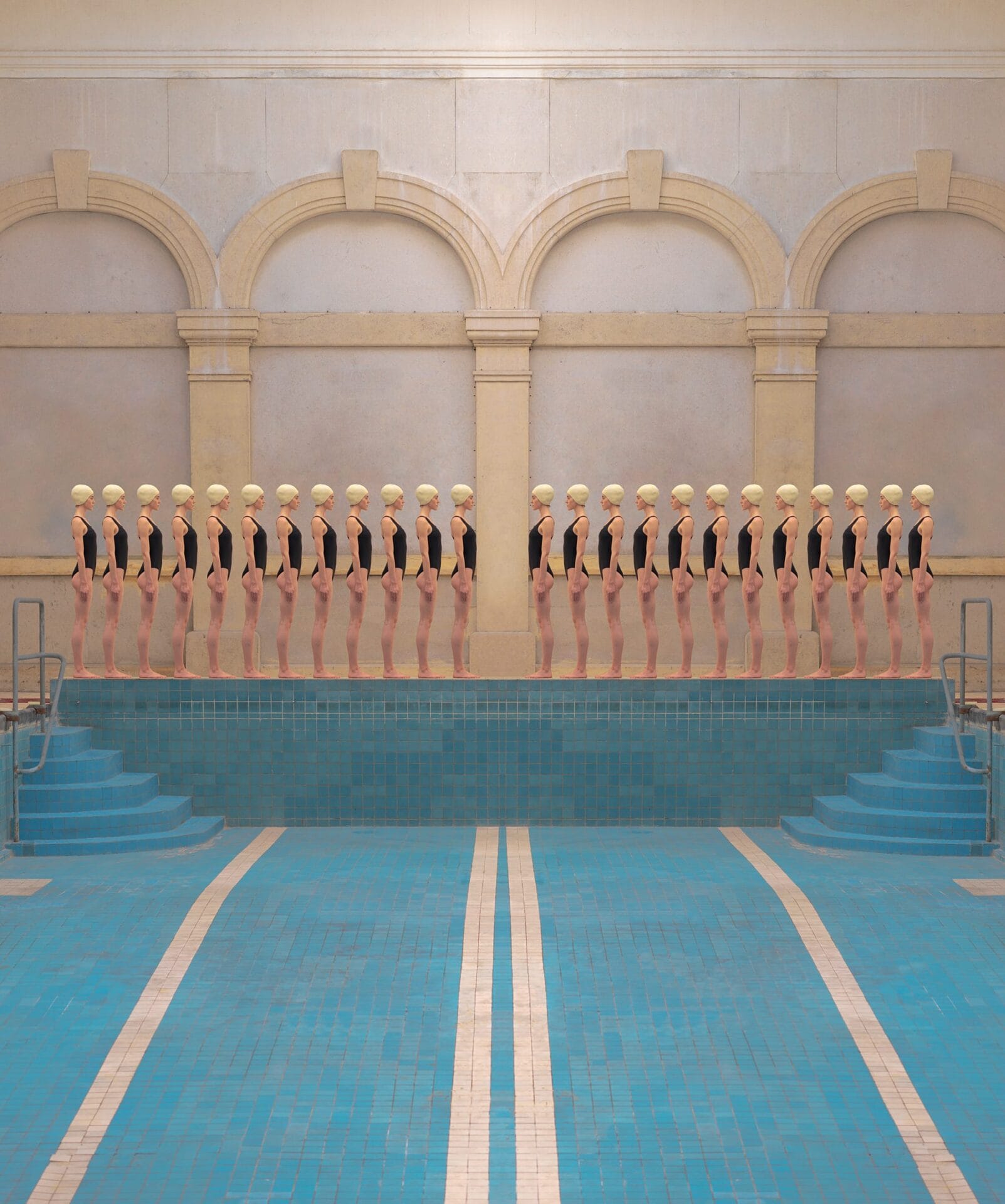 Aqueous Photographs by Maria Svarbova Synchronize Swimmers Within