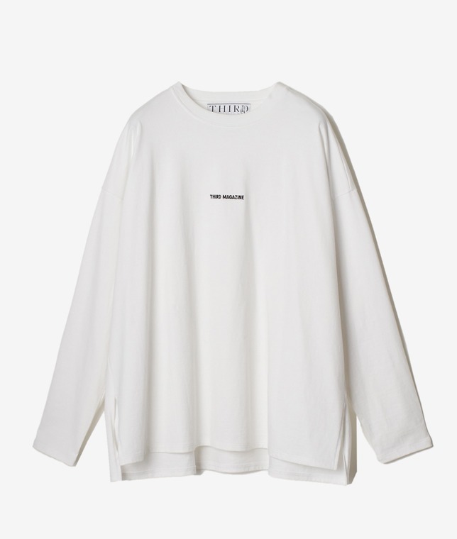 ロゴロングスリーブTシャツ(A0853UTS313)｜THIRD MAGAZINE (サード