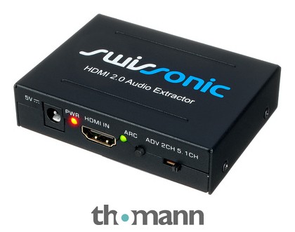 Swissonic HDMI 2.0 Audio Extractor – United States