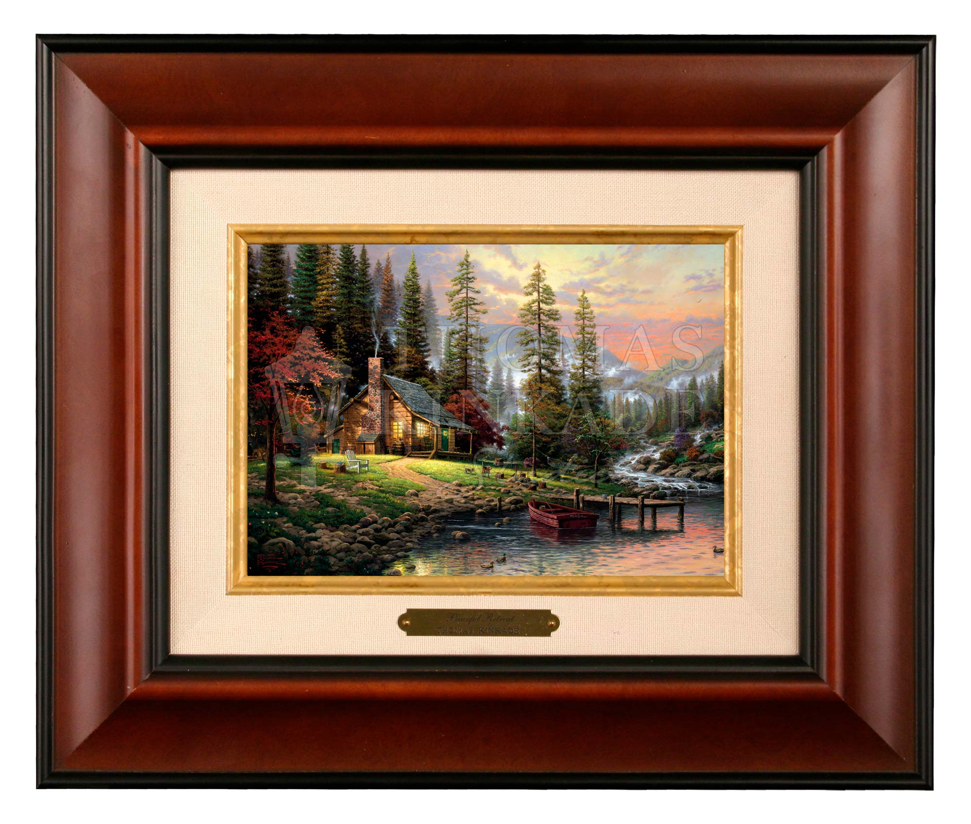 A Peaceful Retreat - Brushworks – Thomas Kinkade Studios