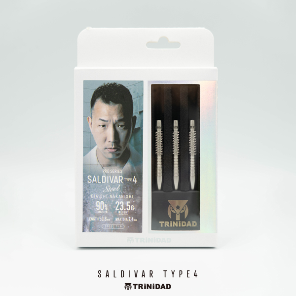 ダーツ バレル TRiNiDAD PRO Saldivar4 中西永吉 選手考案モデル