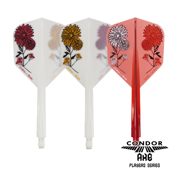 ダーツ フライト CONDOR AXE Gerbera＆Statice Small MIX コンドル