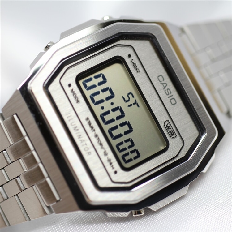 CASIO カシオ A1000A-7JF デジタル腕時計 シルバー CASIO（カシオ