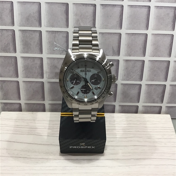SEIKO】PROSPEX スピードタイマー ソーラークロノグラフ SBDL129のご