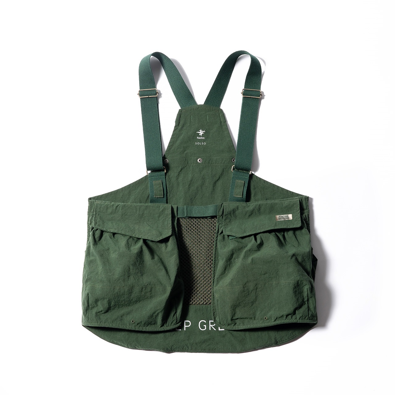 VERSATILE TACKLE VEST KEEP GREEN Ver. | Foxfire ブランド公式サイト