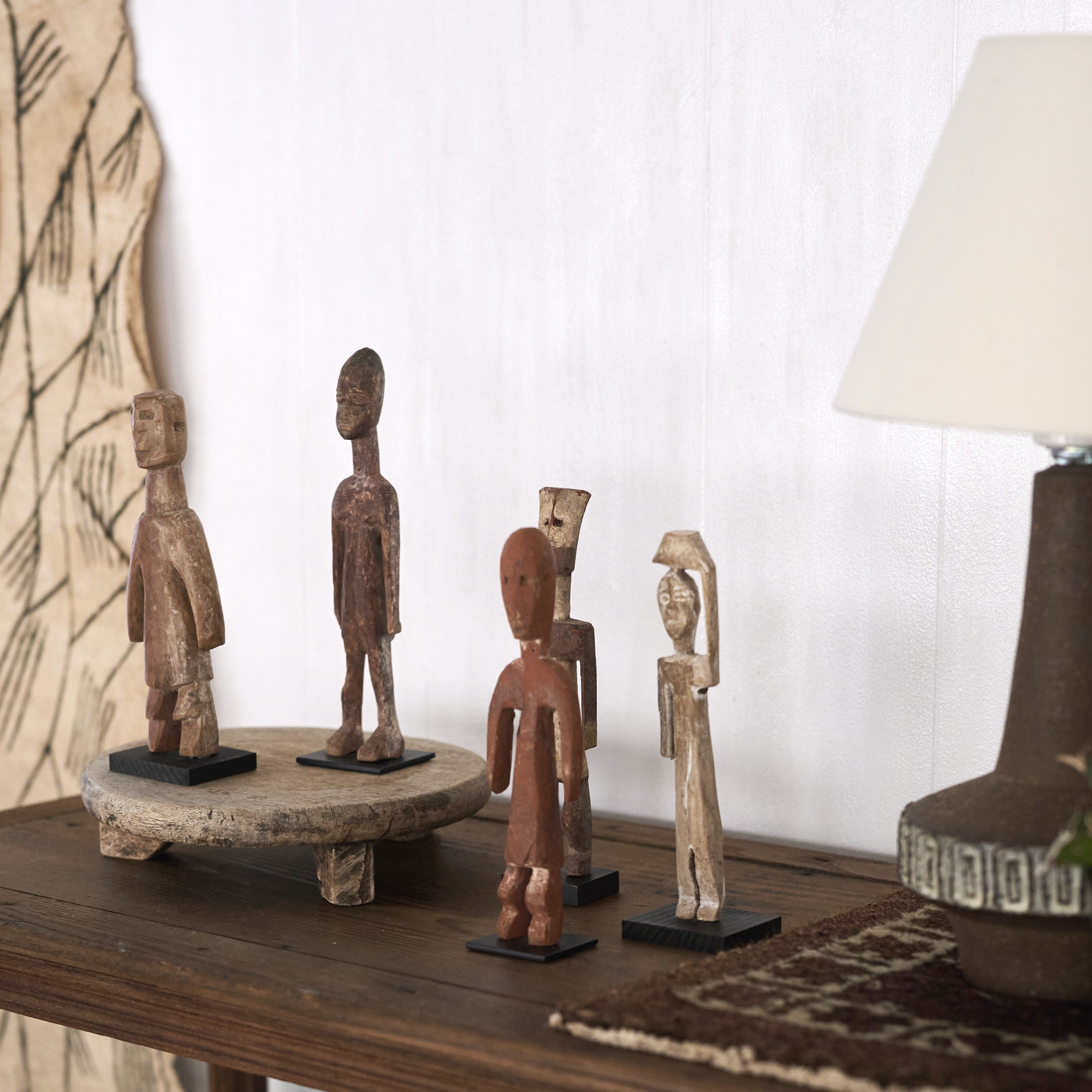 アフリカンヴィンテージ | 魔除け木彫り像 002 | アダン族 – tiflo
