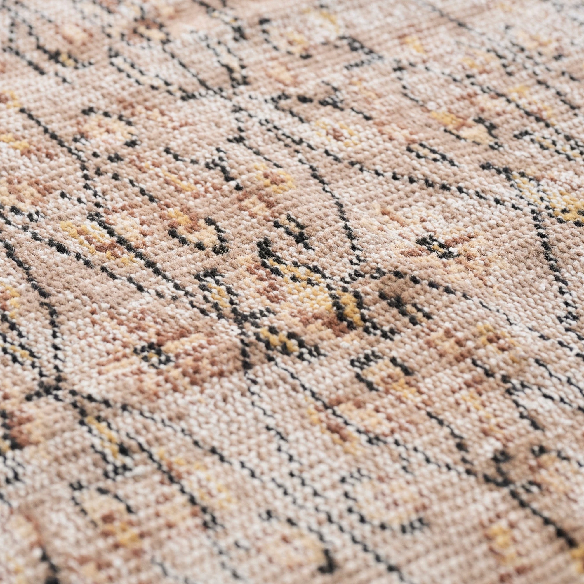 ヴィンテージラグ | トルコ・イスパルタ No.04 | 茶色 | 223 × 146 – tiflo