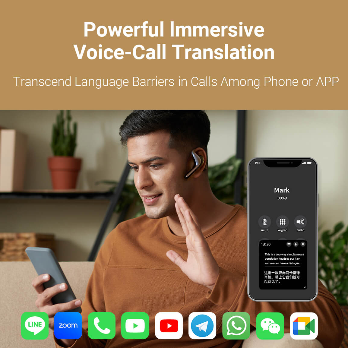 W4 プロAI通訳イヤホン – Timekettle