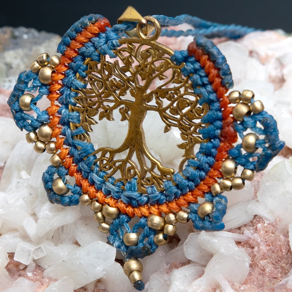 生命の木 Tree of Life のマクラメ ネックレス の通販 - TIRAKITA.COM