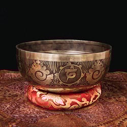 一点物】チベタンアンティックシンギングボウル【音階：E】約1508g